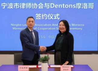 Dentons Morocco signe avec l’association des avocats de Ningbo
