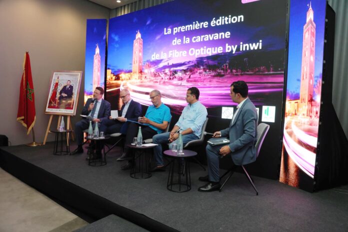 Inwi lance sa caravane nationale pour la fibre dans l’immobilier