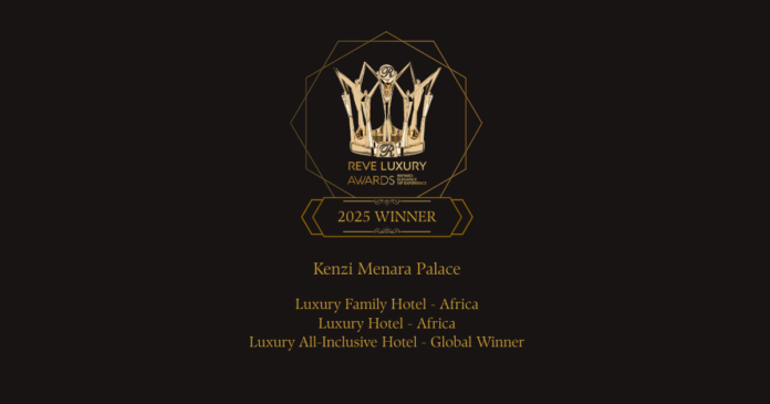 L’hôtel Kenzi Menara Palace primé aux REVE Luxury Awards 2025