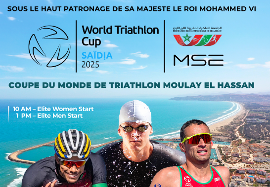 Saïdia accueille la Coupe du Monde de Triathlon 2025
