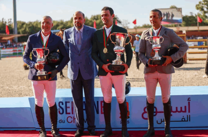 Semaine du cheval : Bennani Smires en maître du saut d’obstacles