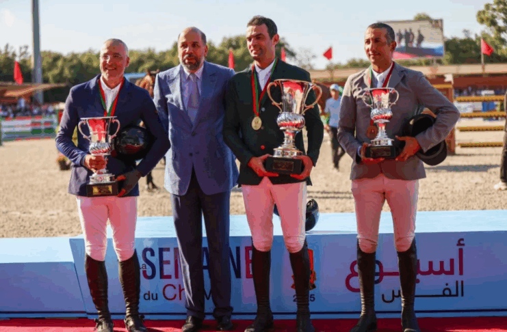 Semaine du cheval : Bennani Smires en maître du saut d’obstacles