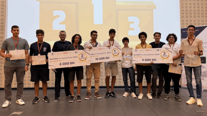 La Math&Maroc Competition 2025 récompense l’excellence
