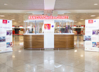 RAM et Al Barid Bank digitalisent l’aéroport de Casablanca RAM et Al Barid Bank digitalisent l’aéroport de Casablanca