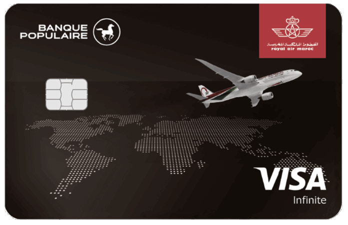 Une Visa Infinite signée Banque Populaire et Royal Air Maroc
