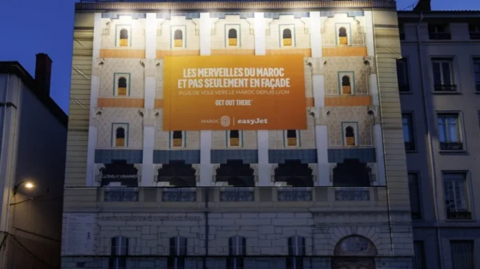 EasyJet et l’ONMT transforment Bellecour en vitrine du Maroc