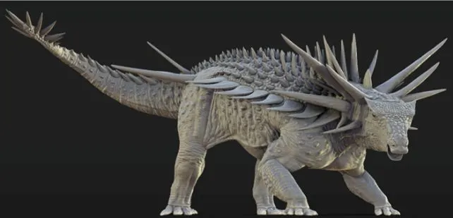 Spicomellus, un dinosaure cuirassé unique découvert au Maroc