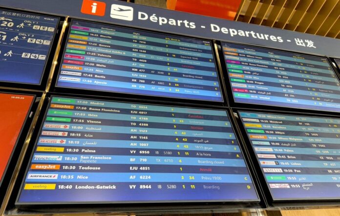 Orly : un vol sur cinq annulé pour cause d’intempéries
