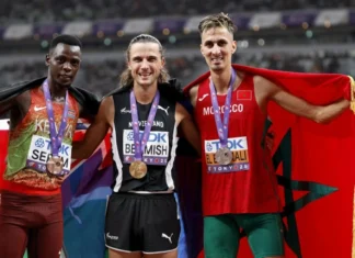 3000 m steeple : El Bakkali vice-champion du monde à Tokyo 3000 m steeple : El Bakkali vice-champion du monde à Tokyo