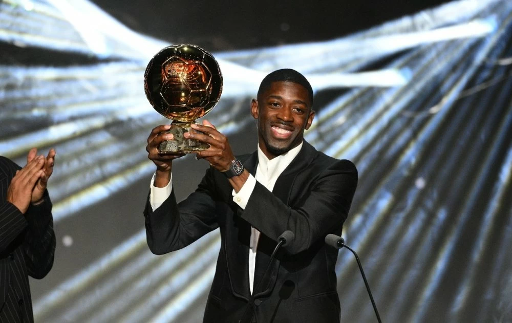 Dembele ballon d'or Ballon d’Or : Dembélé récompensé, Hakimi dans le top 10