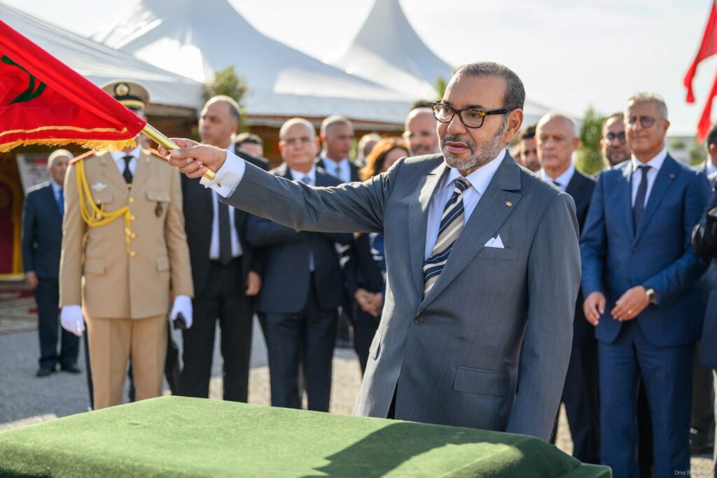 SM le roi S.M. le Roi Mohammed VI lance un méga-projet ferroviaire à Casablanca