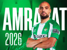 Sofyan Amrabat retrouve la Liga sous le maillot du Betis