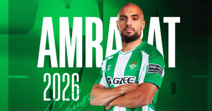 Sofyan Amrabat retrouve la Liga sous le maillot du Betis
