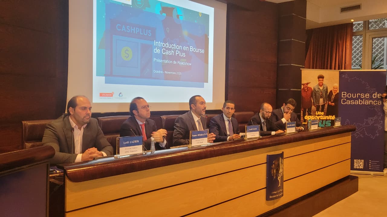 Cash Plus officialise son arrivée à la Bourse de Casablanca Cash Plus officialise son arrivée à la Bourse de Casablanca