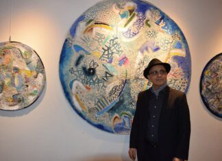 Abdelkader Meskar illumine le Salon d’Automne de Paris Abdelkader Meskar illumine le Salon d’Automne de Paris