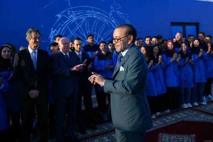 S.M. le Roi préside le lancement du projet aéronautique majeur de Safran à Nouaceur