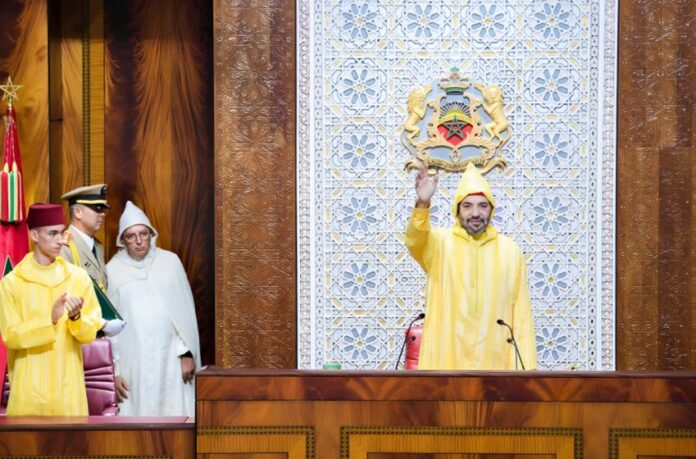 Discours Royal à l'occasion de l'ouverture de la session parlementaire automnale