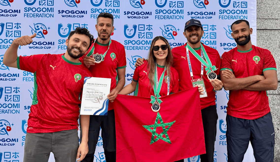 Spogomi Le Maroc sur le podium de la Spogomi World Cup