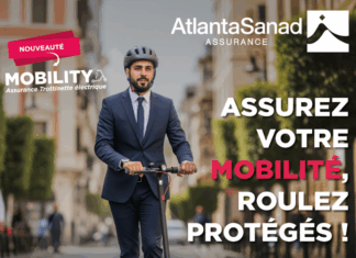 AtlantaSanad protège les conducteurs de trottinettes, une première au Maroc AtlantaSanad protège les conducteurs de trottinettes, une première au Maroc