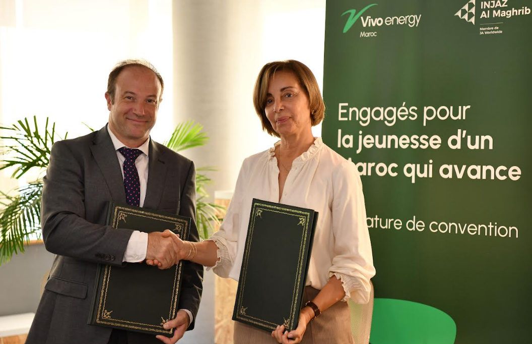 Vivo Injaz Jeunesse : Vivo Energy Maroc et INJAZ renouvellent leur partenariat