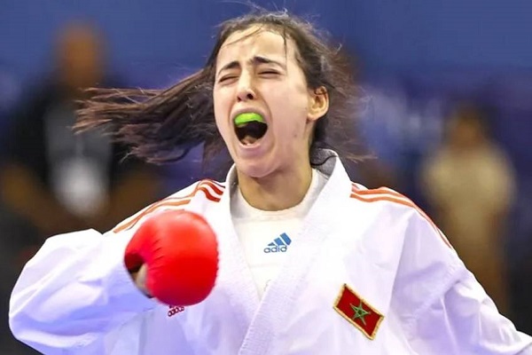 Jeux islamiques : l'argent pour Chaimae El Haiti en karaté