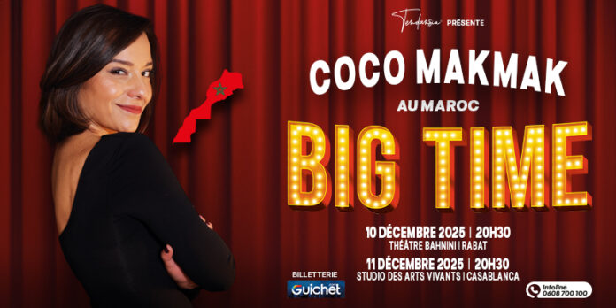 “Big Time” de Coco Makmak bientôt sur scène au Maroc