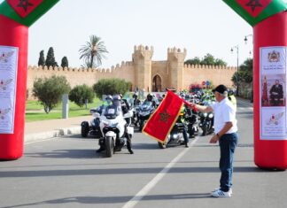 Les motards du Tour de la Marche Verte poursuivent leur route vers Dakhla Les motards du Tour de la Marche Verte poursuivent leur route vers Dakhla