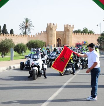 Les motards du Tour de la Marche Verte poursuivent leur route vers Dakhla Les motards du Tour de la Marche Verte poursuivent leur route vers Dakhla