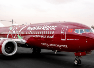 Royal Air Maroc hisse les couleurs de la CAN jusqu’aux nuages Royal Air Maroc hisse les couleurs de la CAN jusqu’aux nuages