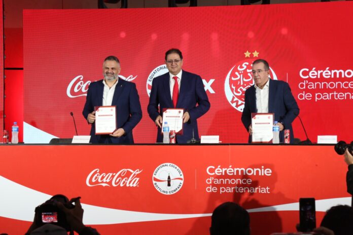 Coca-Cola s’associe au Wydad pour un partenariat de trois ans