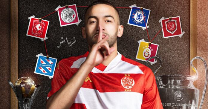 Le Wydad célèbre en grand l’arrivée d’Hakim Ziyech