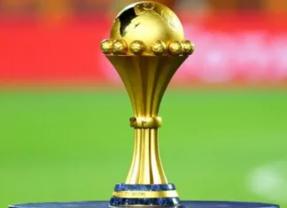 Paris accueille le trophée de la CAN Maroc 2025 Paris accueille le trophée de la CAN Maroc 2025