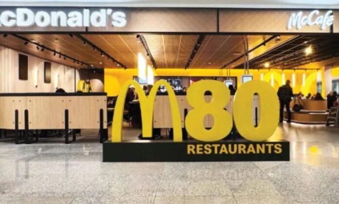 80e point de vente pour McDonald’s Maroc, à l’Aéroport de Casablanca