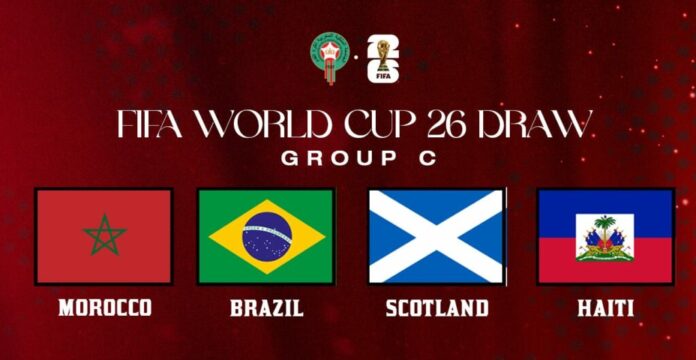Mondial 2026 : le Maroc hérite du groupe C avec le Brésil