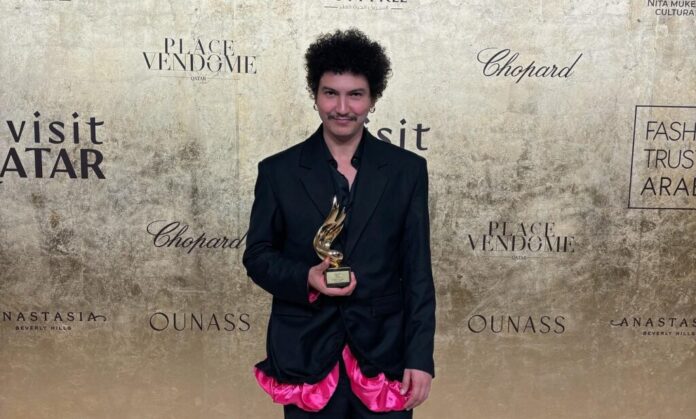 Youssef Drissi, premier créateur marocain primé au Fashion Trust Arabia