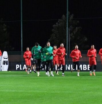 Premier entraînement pour les Lions avant la CAN Premier entraînement pour les Lions avant la CAN