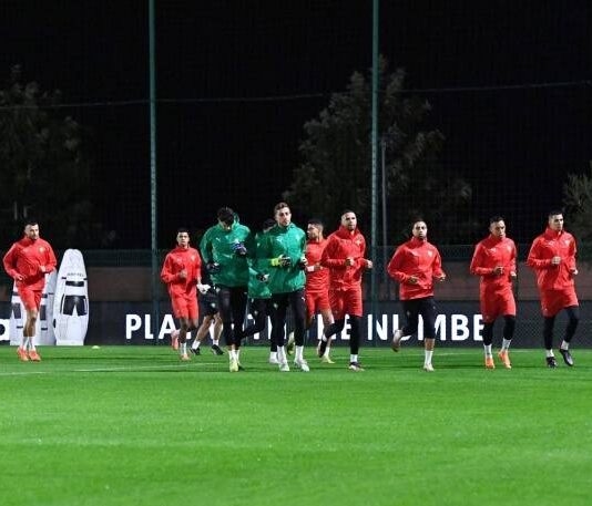 Premier entraînement pour les Lions avant la CAN Premier entraînement pour les Lions avant la CAN