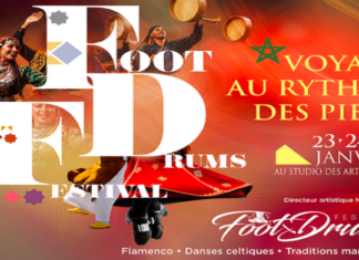 Casablanca découvre Foot & Drums entre danse et percussions Casablanca découvre Foot & Drums entre danse et percussions