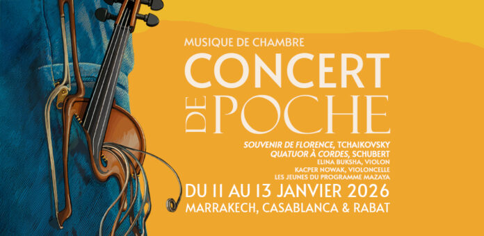 Les Concerts de Poche bientôt à Rabat, Casa et Marrakech