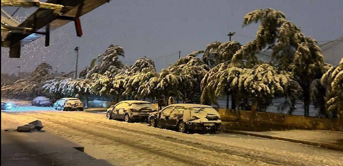 Oujda sous la neige, un spectacle rare après des années d’attente