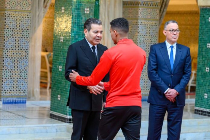 Les Lions de l’Atlas reçus à Rabat par S.A.R. le Prince Moulay Rachid