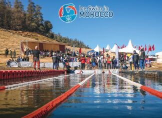 Ice Swim in Morocco : 87 nageurs dans les eaux glacées du Moyen Atlas Ice Swim in Morocco : 87 nageurs dans les eaux glacées du Moyen Atlas