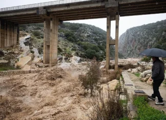 Tempête Leonardo en Espagne : l’Andalousie croule sous l’eau Tempête Leonardo en Espagne : l’Andalousie croule sous l’eau