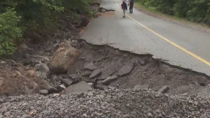 Intempéries : près des trois quarts des routes affectées déjà rouvertes