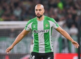 Sofyan Amrabat reprend l’entrainement après six semaines d’arrêt Sofyan Amrabat reprend l’entrainement après six semaines d’arrêt