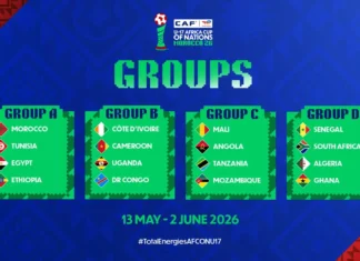 La CAF lance un format festival pour la CAN U17 Le programme complet de la CAN U17 Maroc 2026