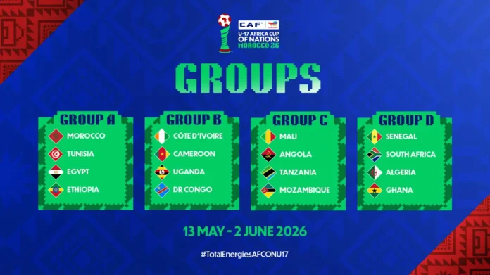 Le programme complet de la CAN U17 Maroc 2026