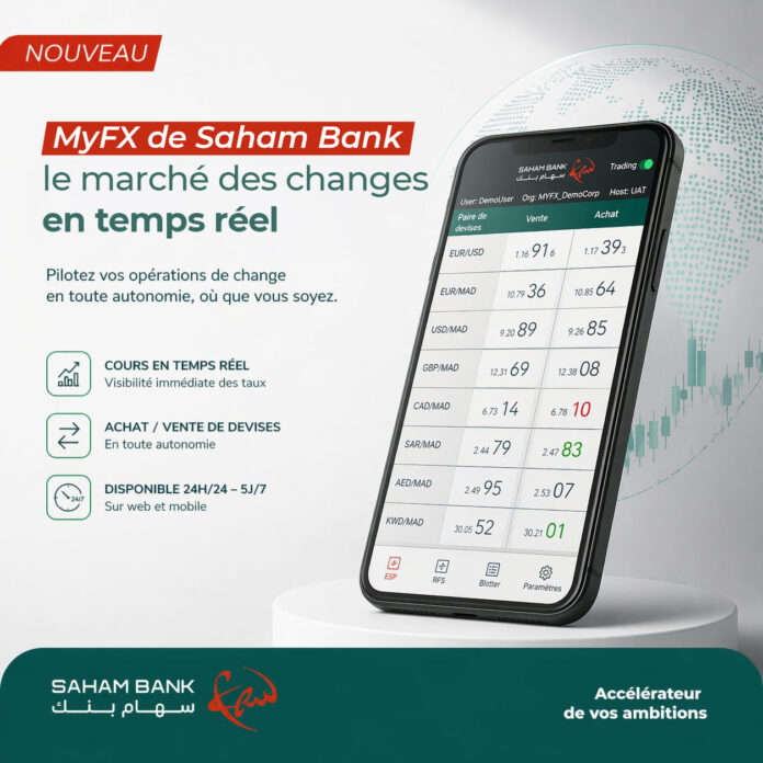 Saham Bank digitalise le marché des changes avec MyFX