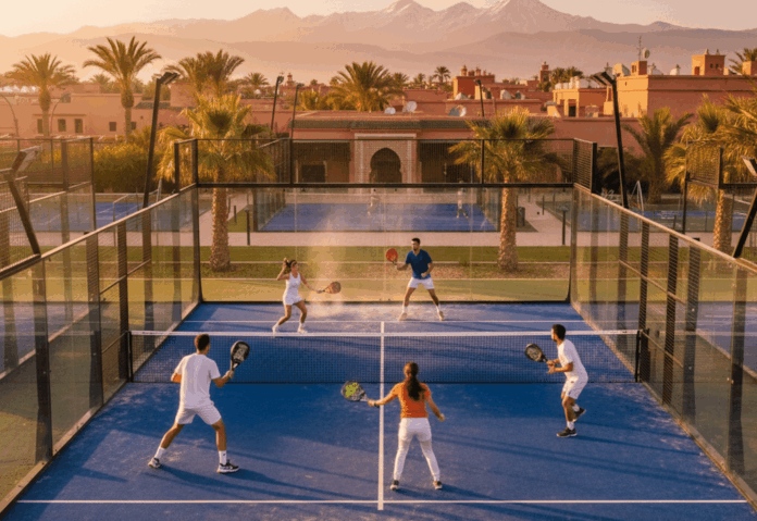 Le padel international fait escale à Marrakech jusqu’au 19 avril