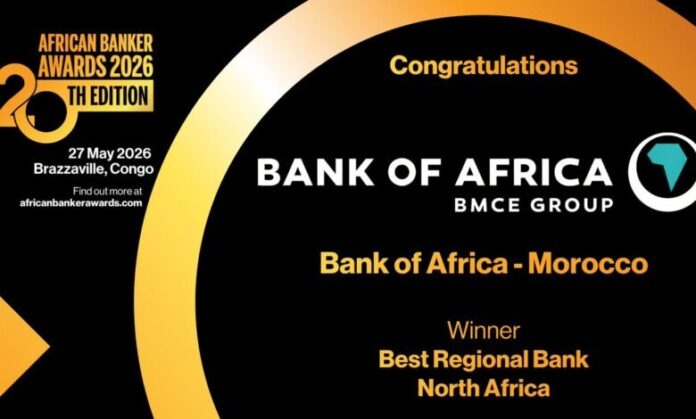 BOA sacrée meilleure banque en Afrique du Nord
